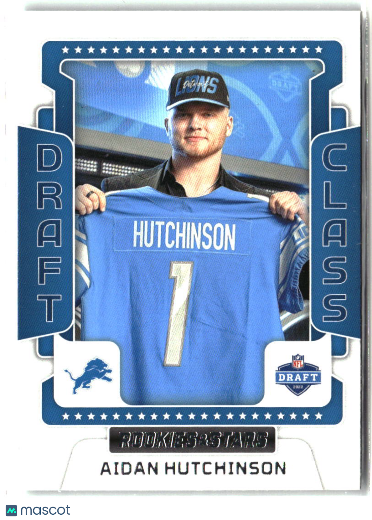 Aidan Hutchinson 2022 Panini Rookies & Stars Draft Class #DC-11
