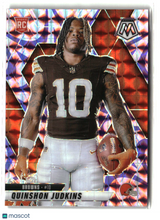 Quinshon Judkins 2025 Panini Mosaic Mosaic Reactive Purple #276