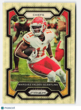 Marquez Valdes-Scantling 2023 Panini Prizm Gold Vinyl #147 #/5