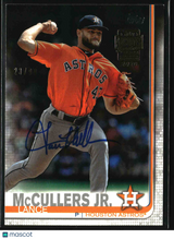Lance McCullers Jr. 2020 Topps Archives Signature Series #TP-36 #/99