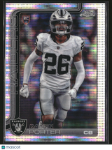 Darien Porter 2025 Topps Chrome Football Pulsar Refractor #367