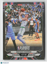Kristaps Porzingis 2025-26 Hoops Finals Pursuit First Round #FP-48