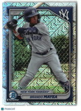 Brando Mayea 2024 Bowman Chrome Prospects Mojo Refractors #BCP-84