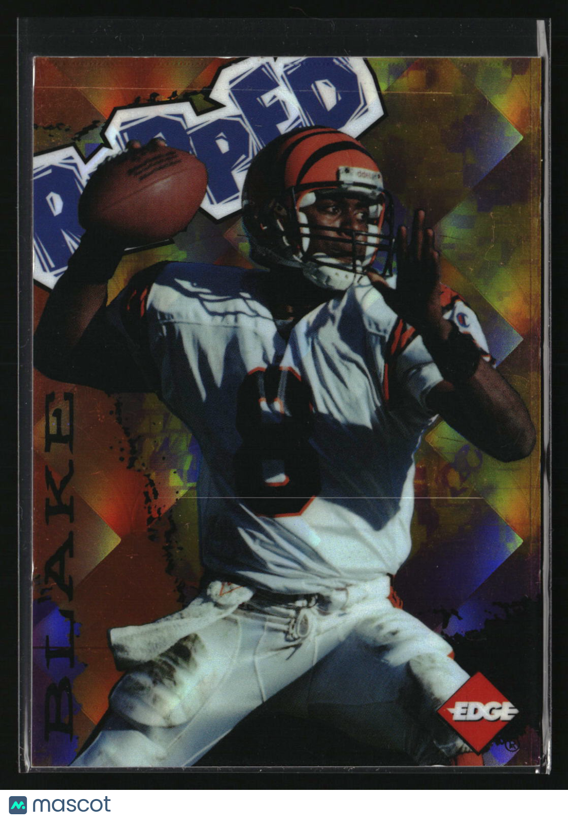 Jeff Blake 1996 Collector's Edge Ripped #R1