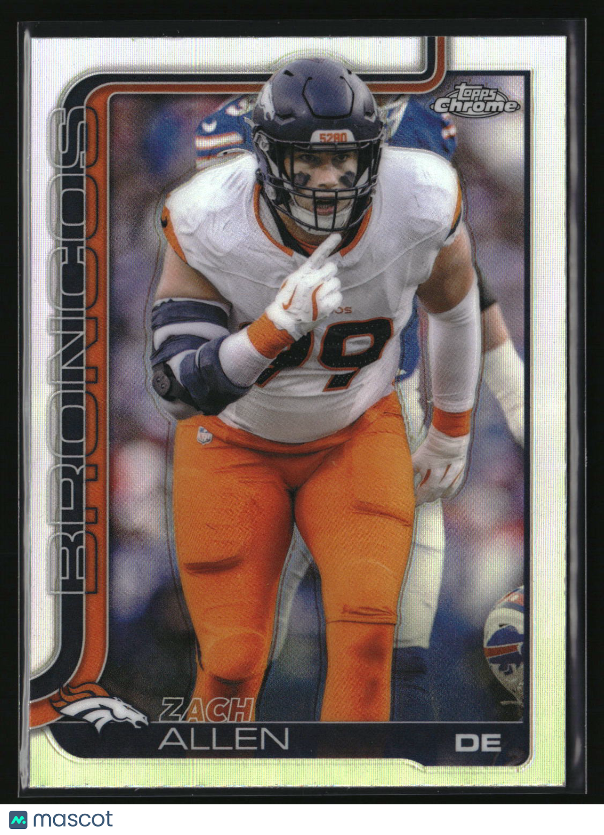 Zach Allen 2025 Topps Chrome - Topps Refractor #95
