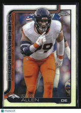 Zach Allen 2025 Topps Chrome - Topps Refractor #95