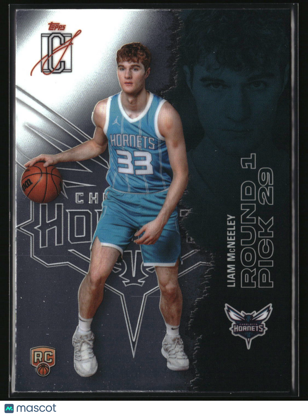 Liam McNeeley 2025-26 Topps Signature Class Chrome #141