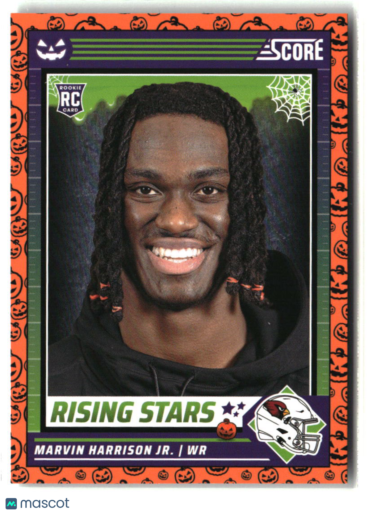 Marvin Harrison Jr. 2024 Score-A-Treat Rising Stars Orange Pumpkin #38
