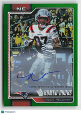 Romeo Doubs 2026 Topps Flagship Real One Autographs Green #74