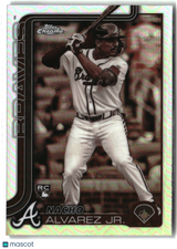 Nacho Alvarez Jr. 2025 Topps Chrome Sepia Refractors #75