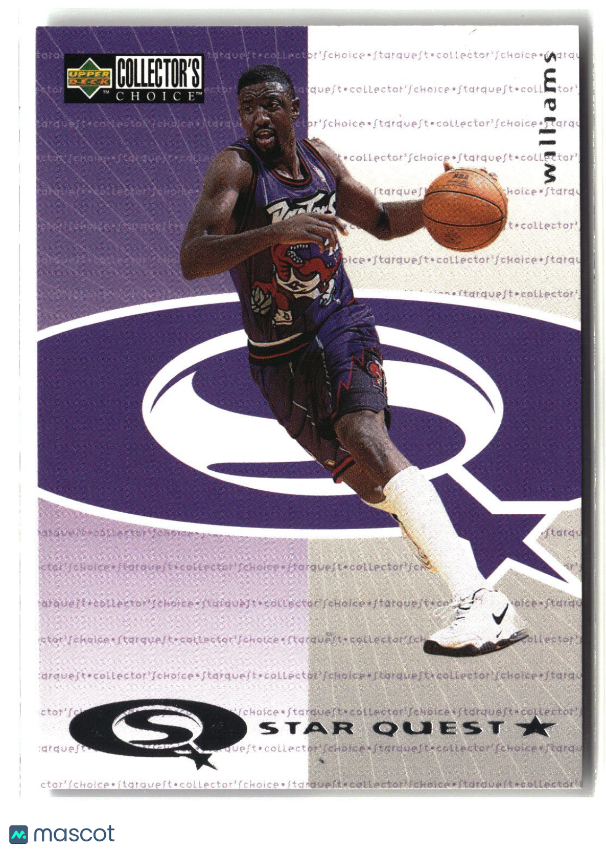 Walt Williams 1997-98 Collector's Choice StarQuest #SQ33