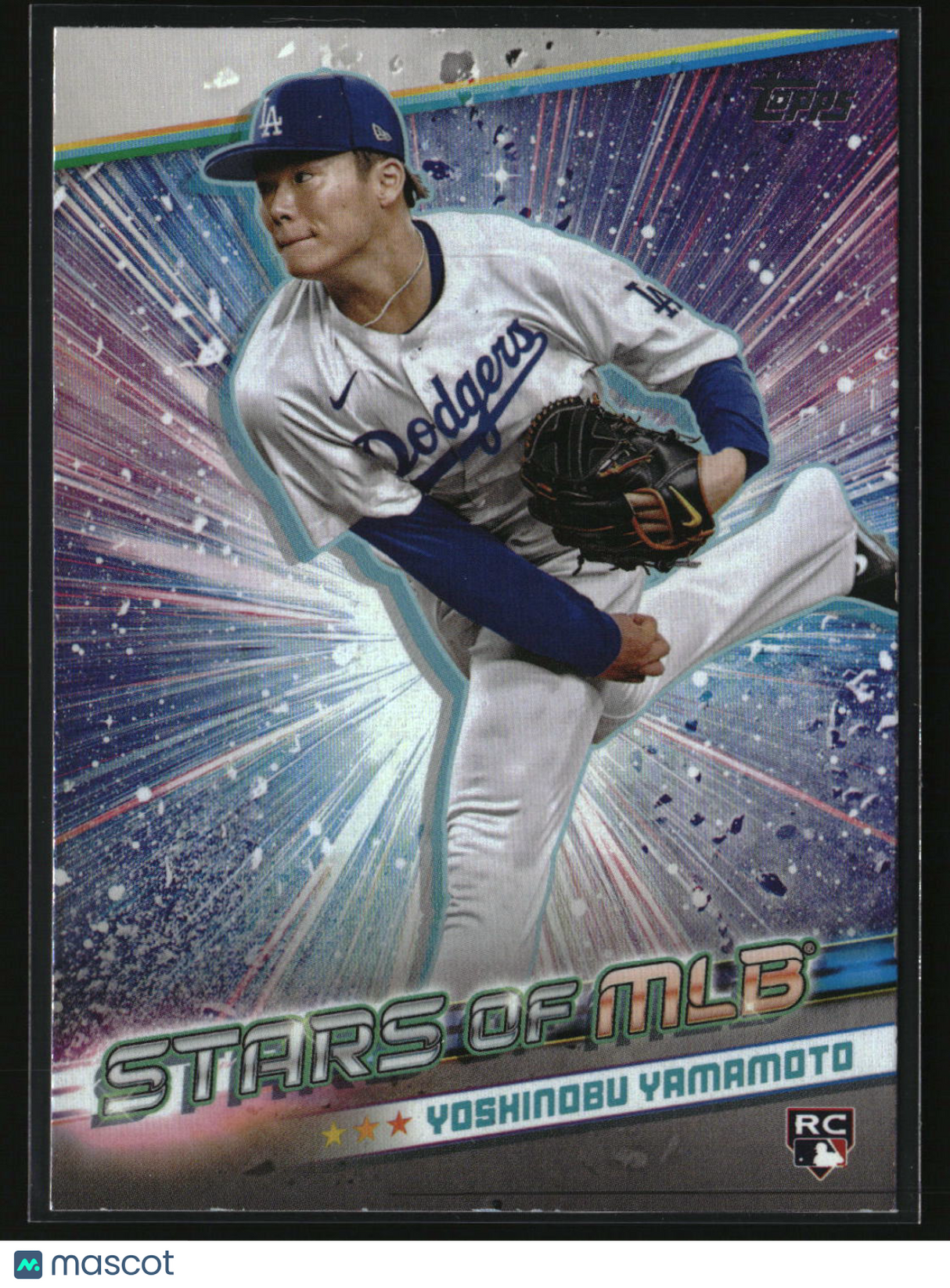 Yoshinobu Yamamoto 2024 Topps Stars of MLB #SMLB-57