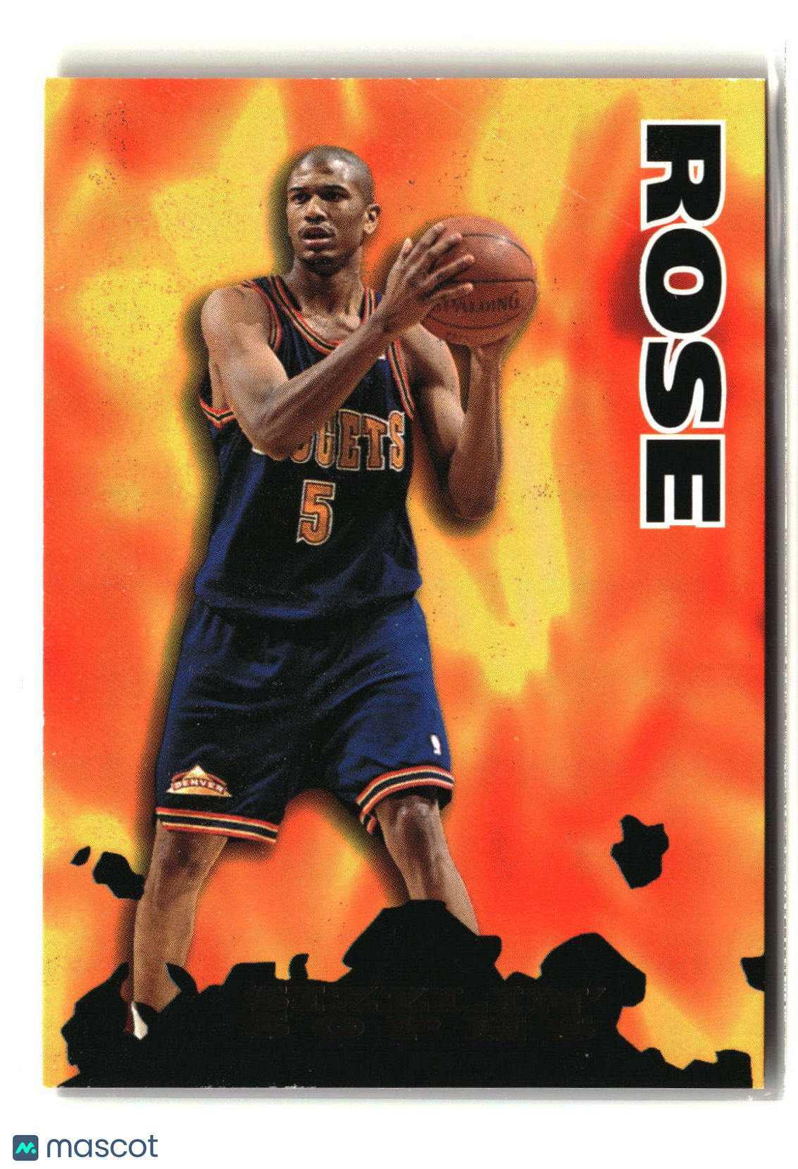 Jalen Rose 1995-96 Hoops #206