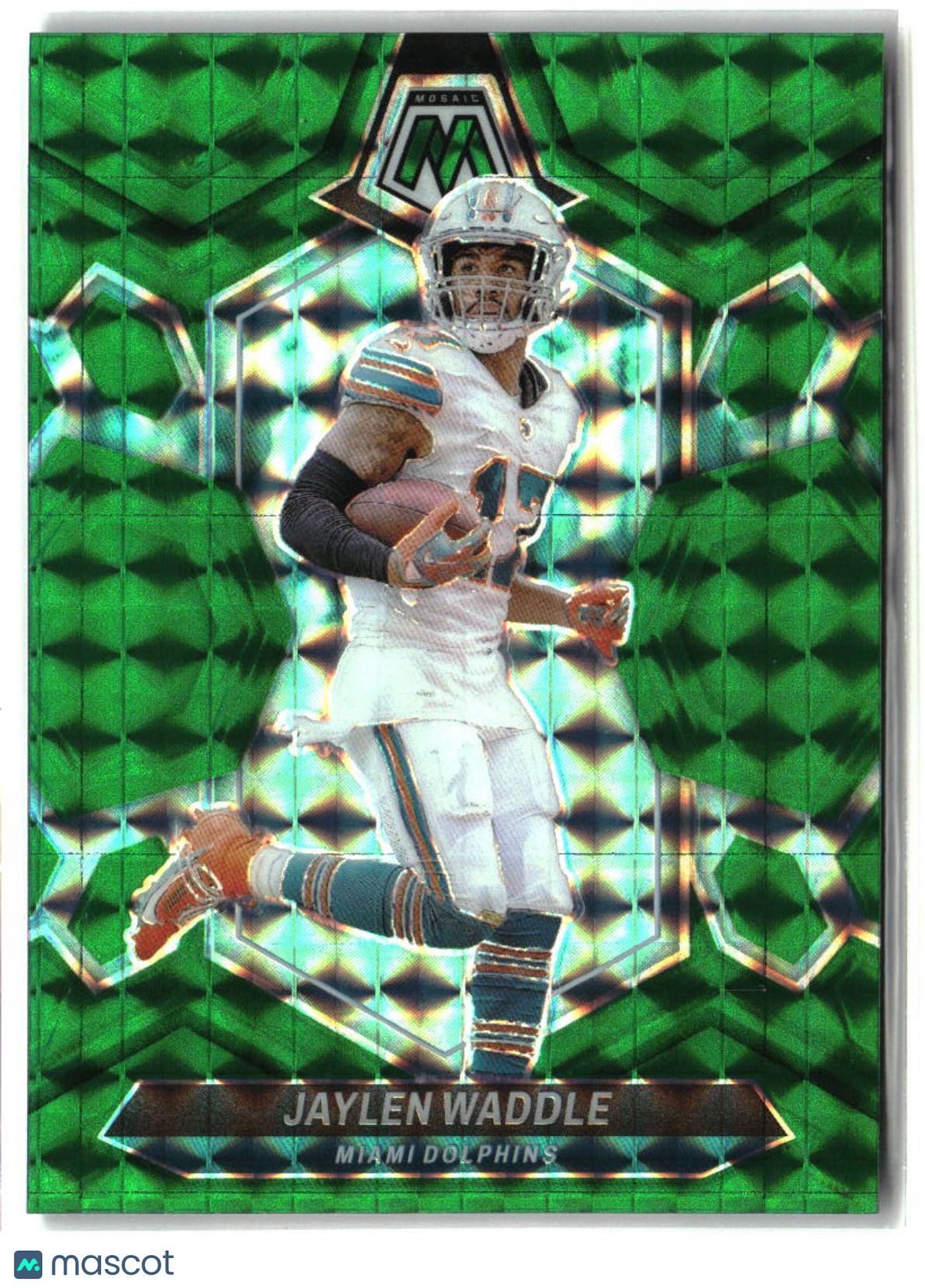 Jaylen Waddle 2024 Panini Mosaic Mosaic Green #138