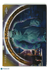 The Scarers Enter - Monsters, Inc. 2025 Topps Pixar Gold Golden Moments #GM-5