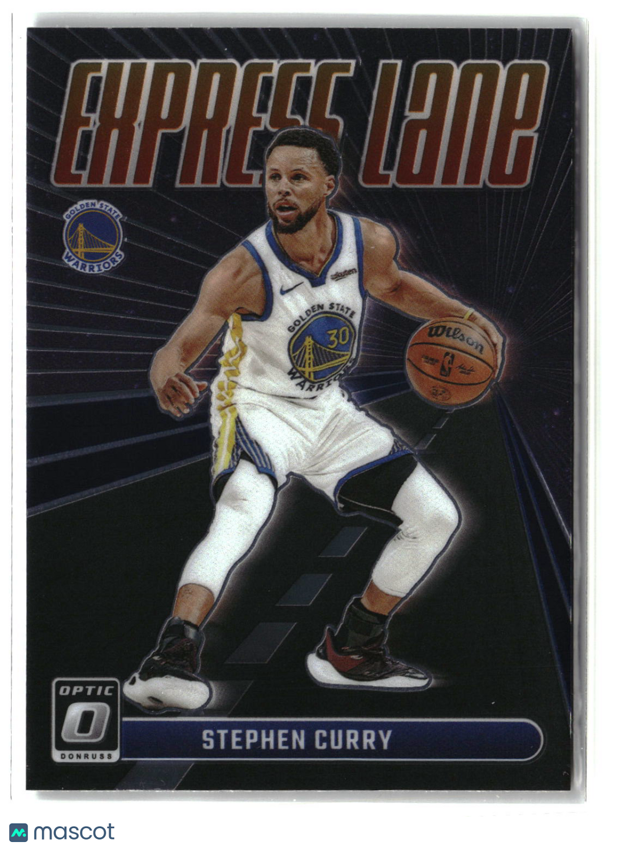 Stephen Curry 2023-24 Donruss Optic Express Lane #25