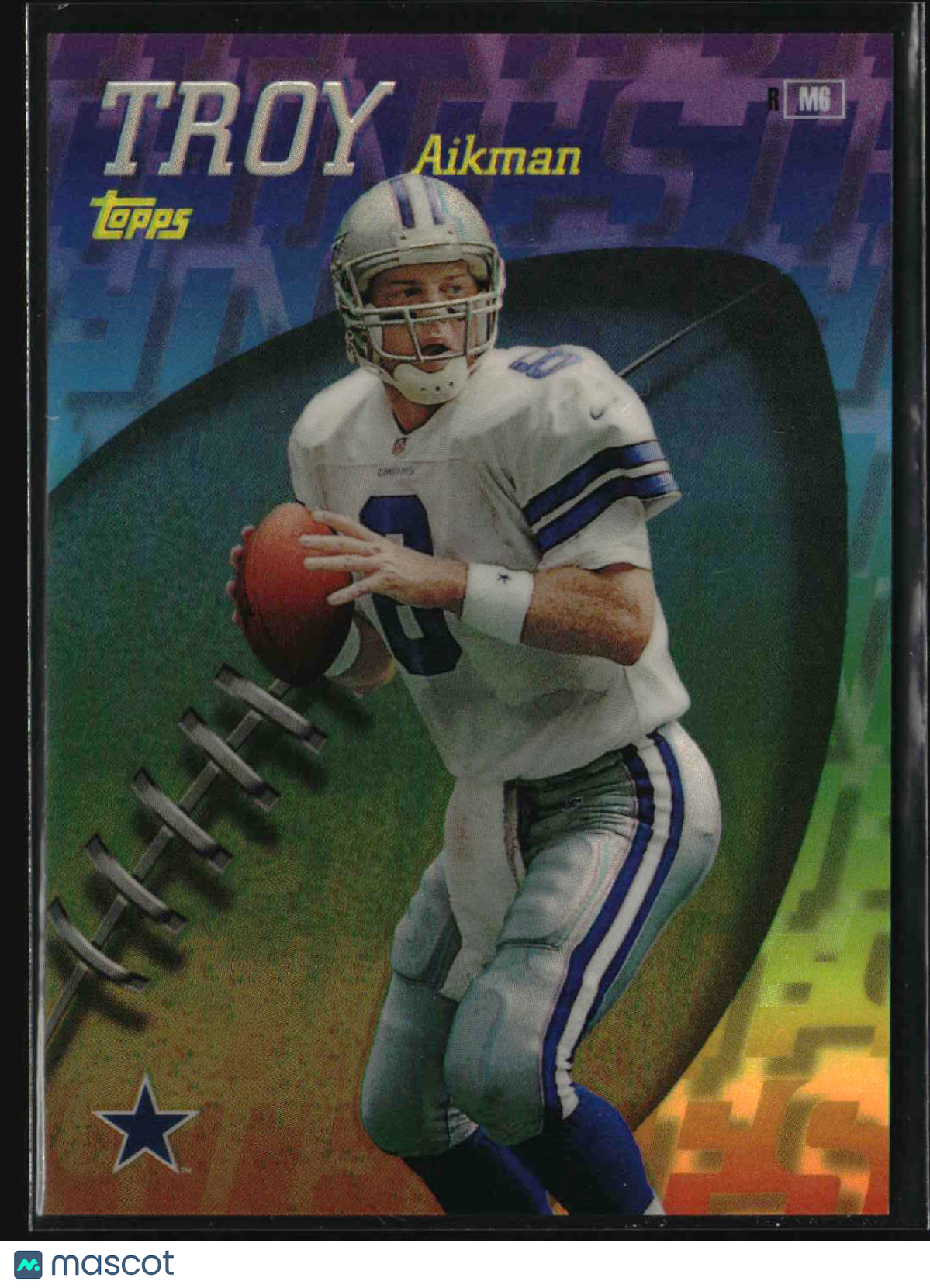 Troy Aikman 1998 Topps Mystery Finest Refractors #M6