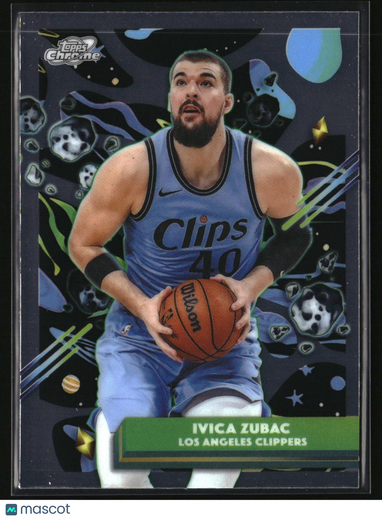 Ivica Zubac 2025-26 Topps Chrome Cosmic #9