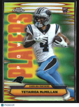 Tetairoa McMillan 2025 Topps Chrome Power Players Refractor #PP-28
