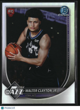 Walter Clayton Jr. 2025-26 Bowman Red Rookie Variations #BRR-18