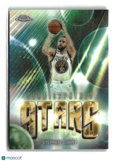 Stephen Curry 2025-26 Topps Chrome Update Stratospheric Stars Refractor #ST-2