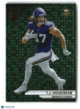 T.J. Hockenson 2024 Donruss Elite Green Disco #45