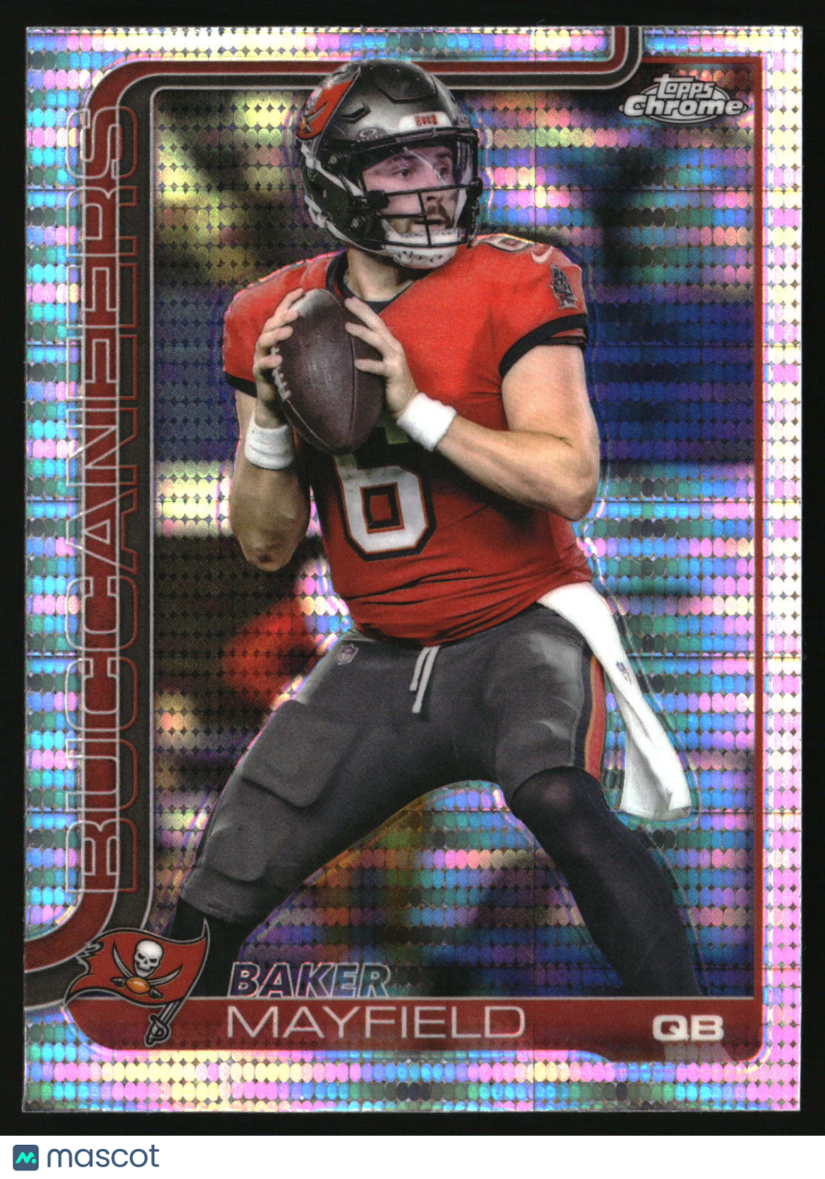 Baker Mayfield 2025 Topps Chrome Pulsar Refractor #281