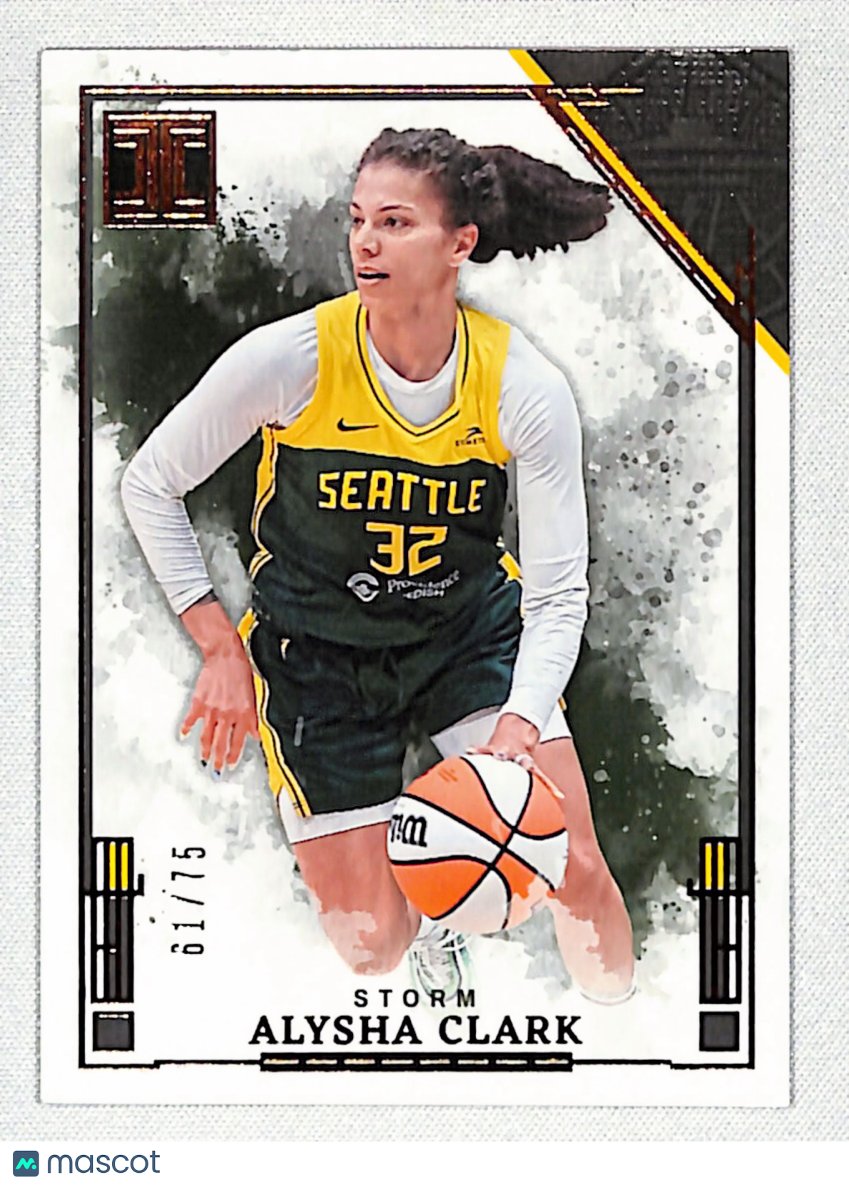 Alysha Clark 2025 Panini Impeccable WNBA #71 #/75