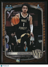 Nate Calmese 2025-26 Bowman Chrome Prospects Reptilian Refractor #BCP-92