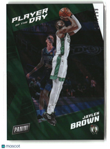 Jaylen Brown 2021-22 Panini NBA Player of the Day Moon Lava #3 #/199
