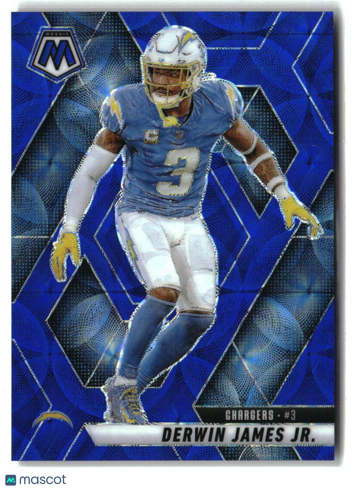 Derwin James Jr. 2025 Panini Mosaic Blue Scope #168