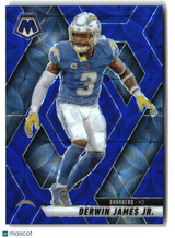 Derwin James Jr. 2025 Panini Mosaic Blue Scope #168