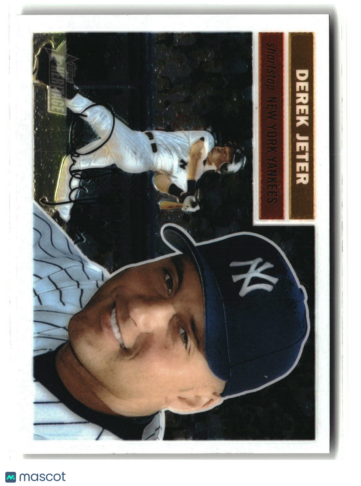 Derek Jeter 2005 Topps Heritage Chrome #THC46 #/1956