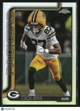 Romeo Doubs 2025 Topps Chrome Refractor #106