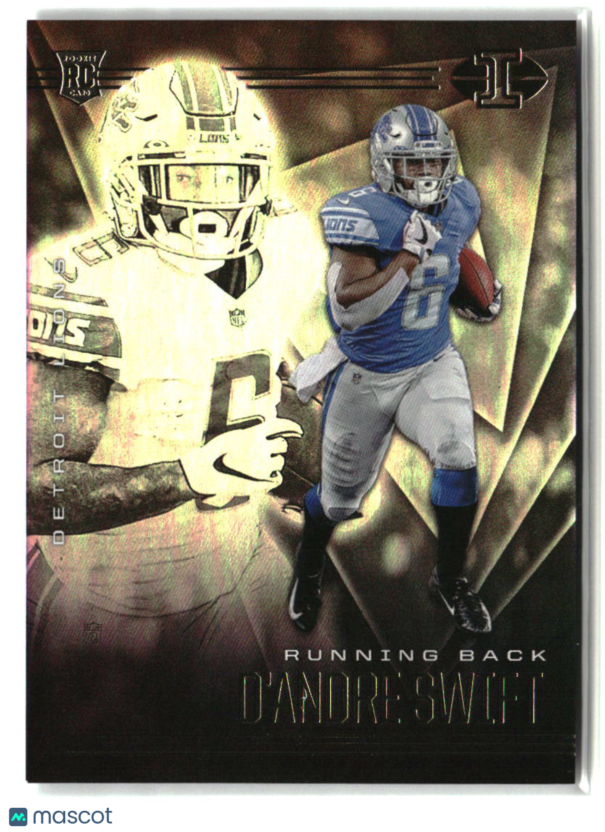 D'Andre Swift 2020 Panini Illusions #12
