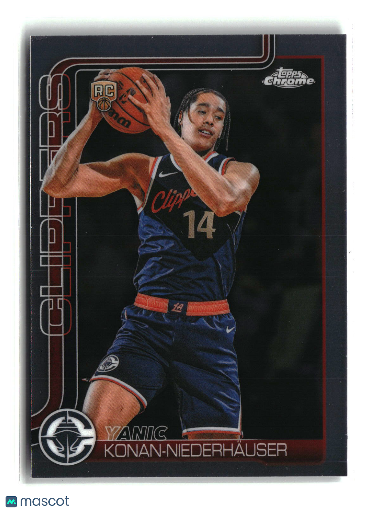 Yanic Konan-Niederhauser 2025-26 Topps Chrome Update #180
