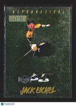 Load image into Gallery viewer, Jack Eichel 2024-25 SkyBox Metal Universe Alphabetical Gold #A-5 #/50
