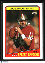 Joe Montana 1988 Topps #4