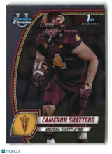 Cameron Skattebo 2024 Bowman University Chrome #37