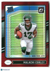 Malachi Corley 2024 Donruss Optic Red Hyper #270