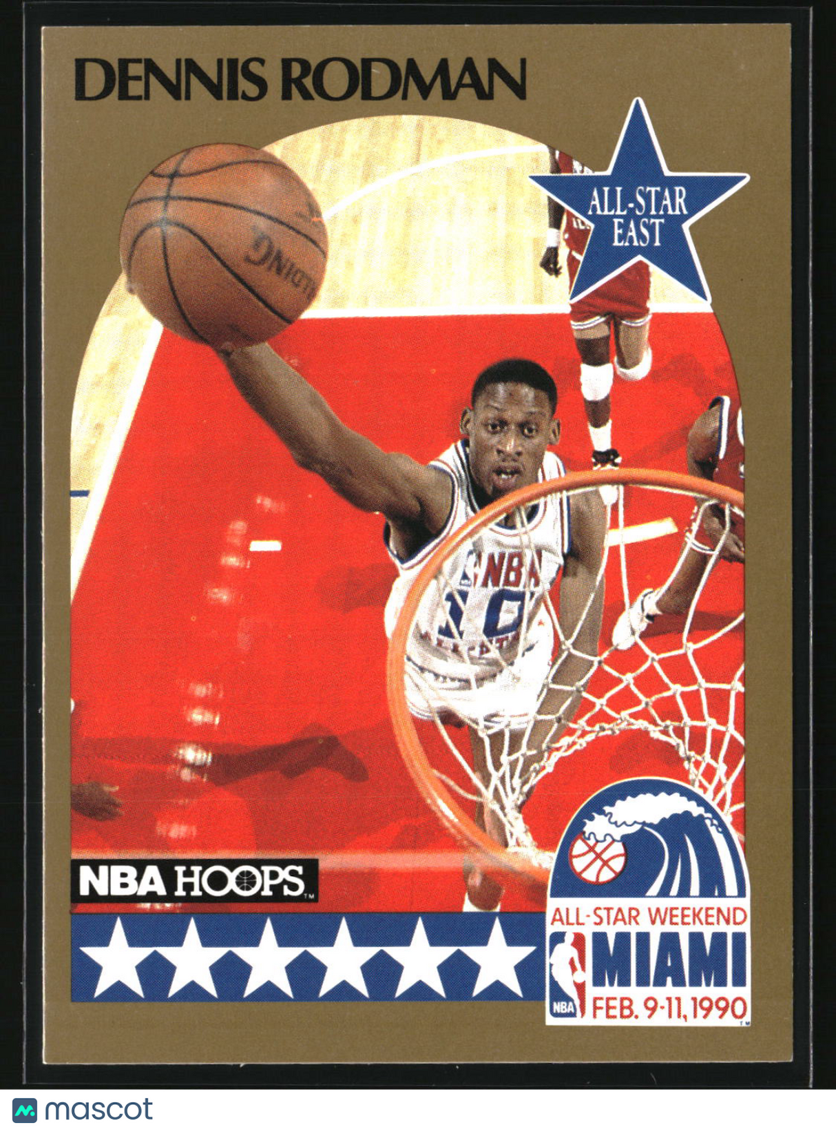 Dennis Rodman 1990-91 Hoops #10