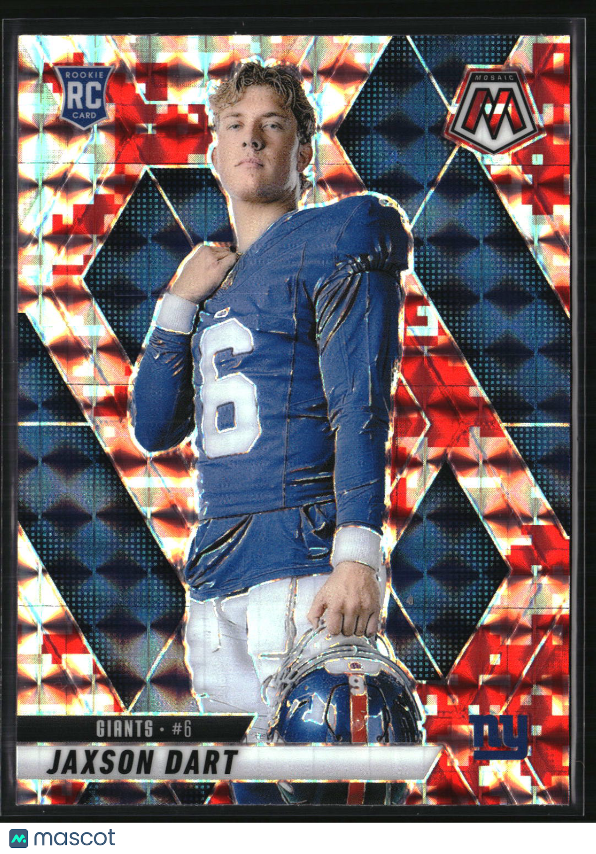 Jaxson Dart 2025 Panini Mosaic Mosaic Camo Red #288
