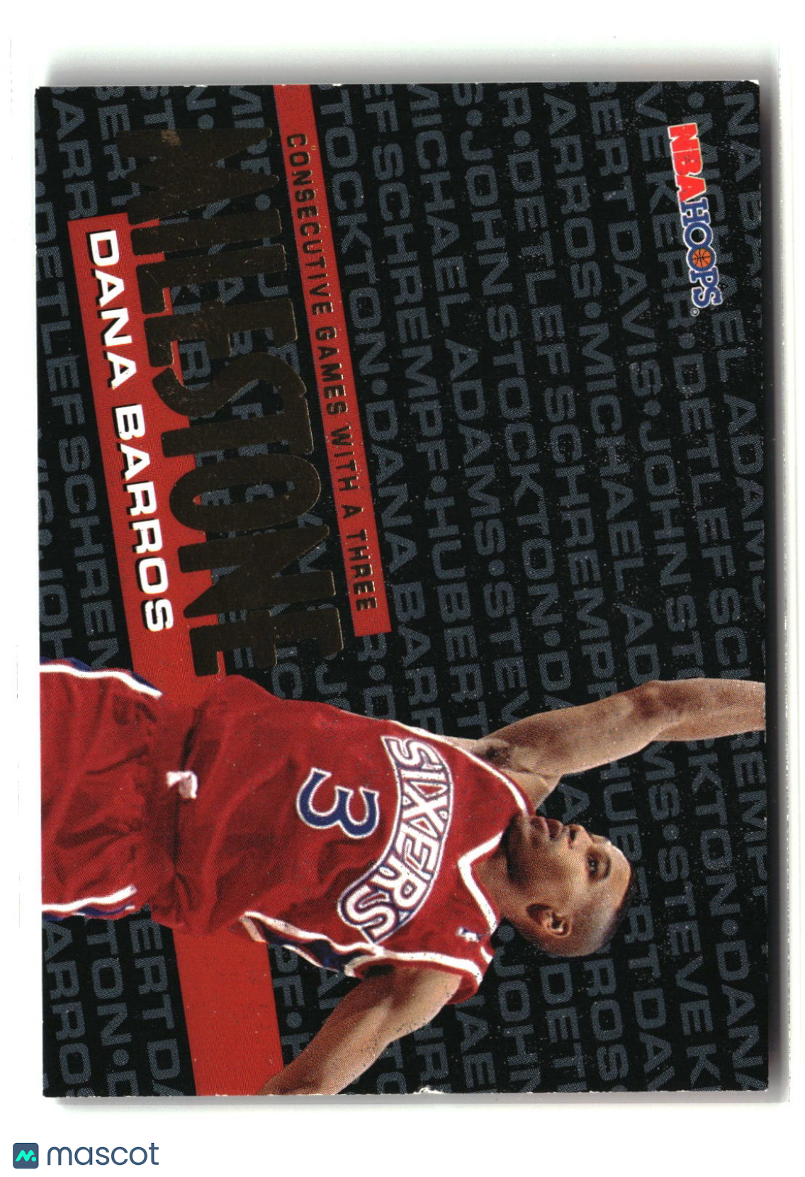 Dana Barros 1995-96 Hoops #208