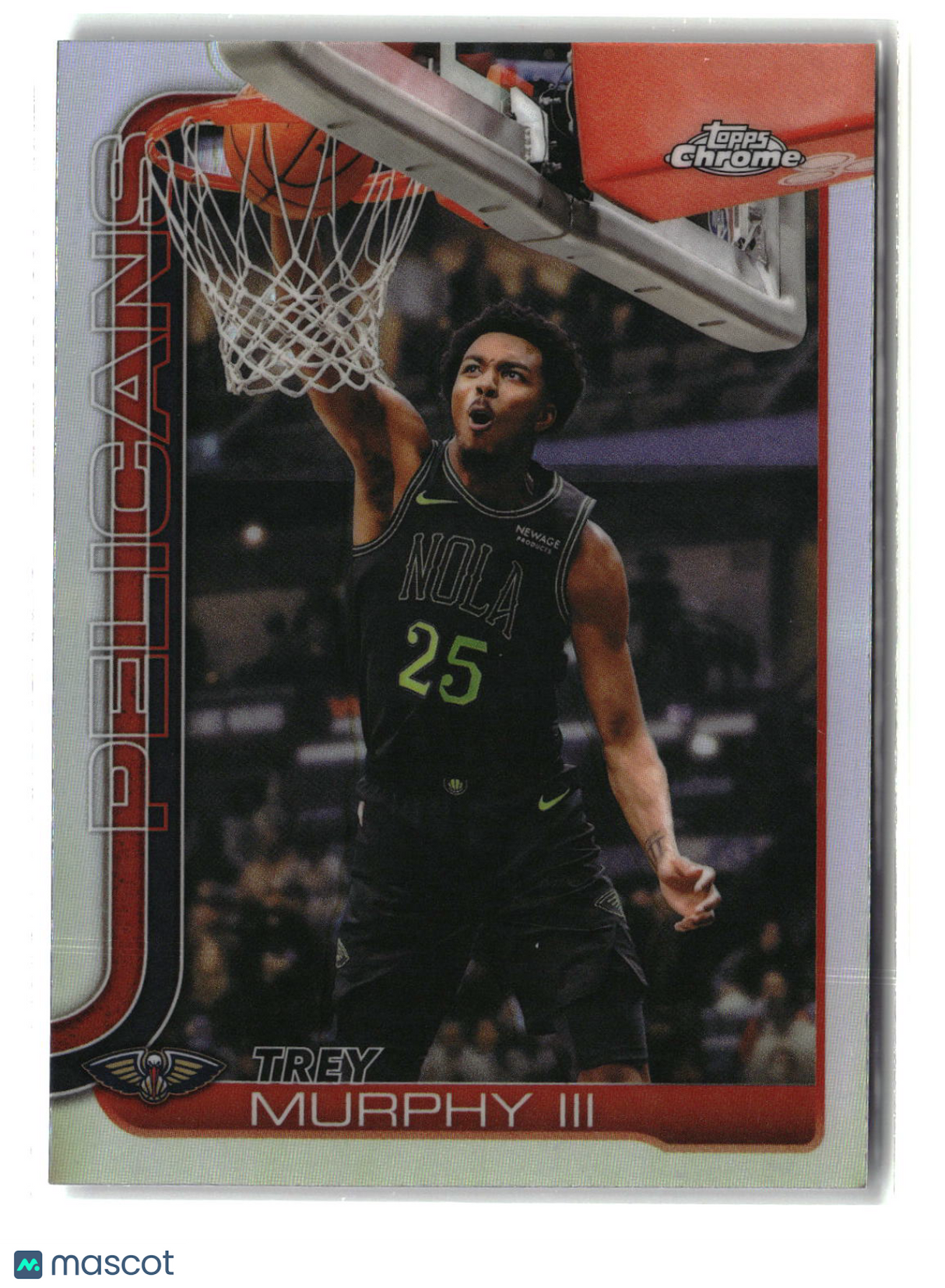 Trey Murphy III 2025-26 Topps Chrome Update Refractor #56
