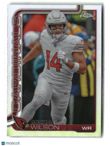 Michael Wilson 2025 Topps Chrome Refractor #2
