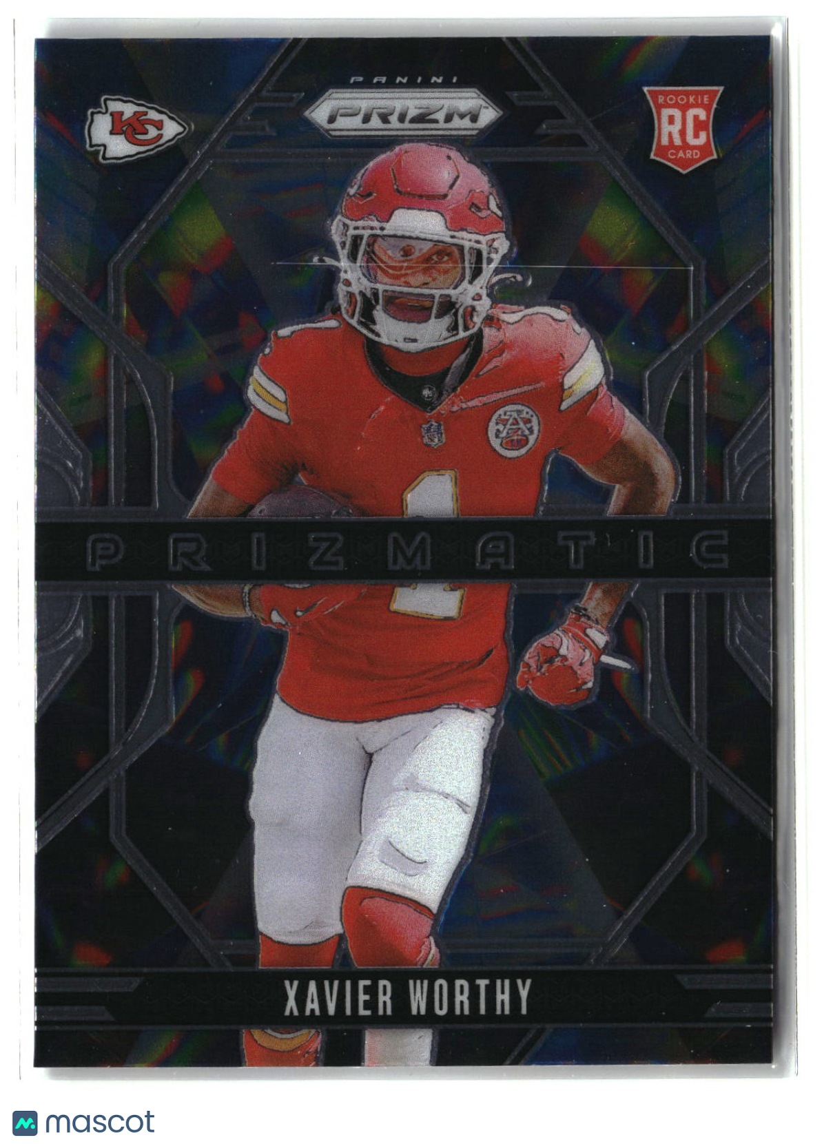 Xavier Worthy 2024 Panini Prizm Prizmatic #14