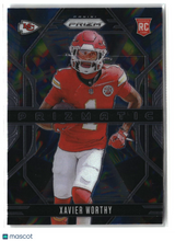 Xavier Worthy 2024 Panini Prizm Prizmatic #14