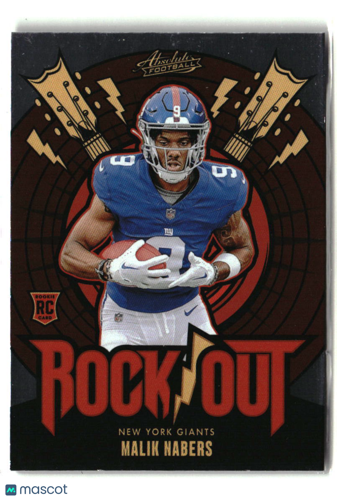 Malik Nabers 2024 Panini Absolute Rock Out #RO-MNS