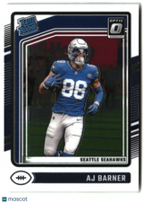 AJ Barner 2024 Donruss Optic #204