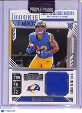 Blake Corum 2024 Panini Contenders Rookie Ticket Swatches #RTS-BCM